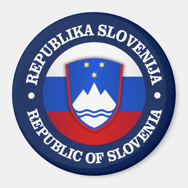 Aimant Republika Slovenija (Devant)