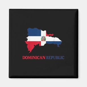 Aimant République Dominicaine Drapeau Voyage Souvenir dom