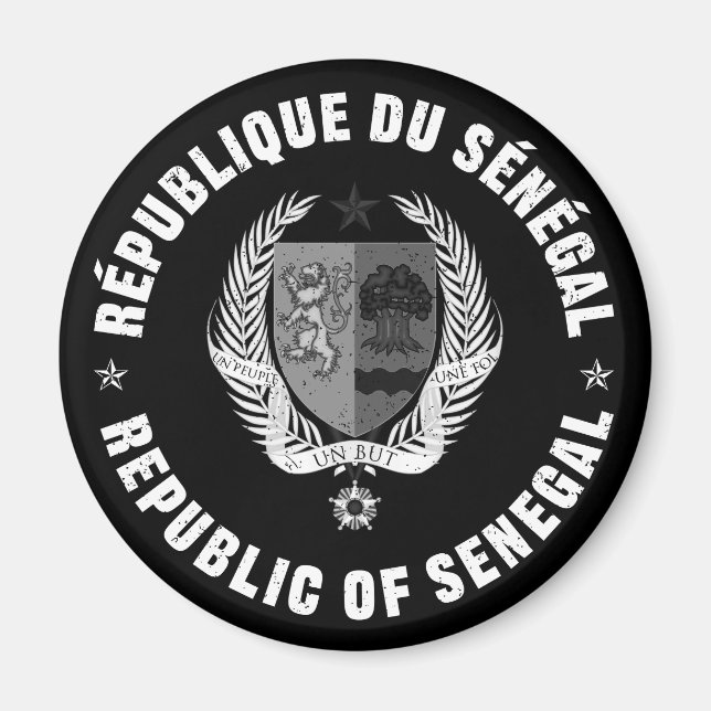 Aimant République du Sénégal (Devant)