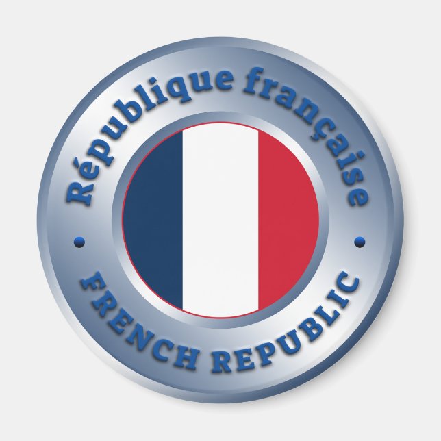 Aimant République française (Devant)