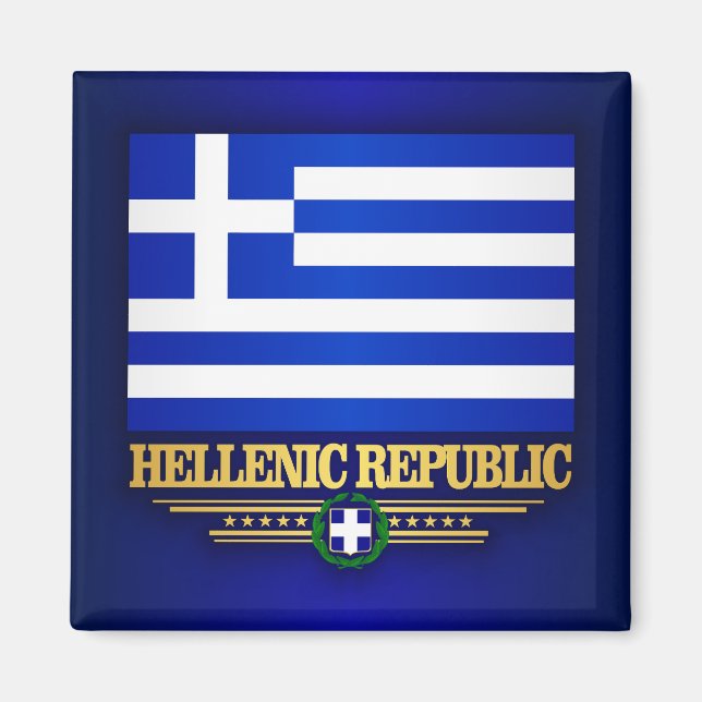 Aimant République hellénique (Grèce) (Devant)