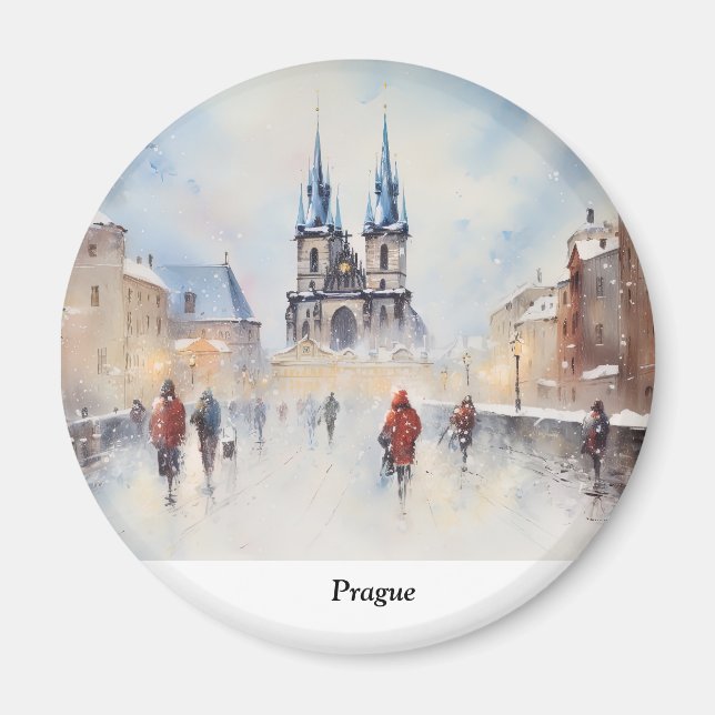 Aimant République tchèque de Prague (Devant)