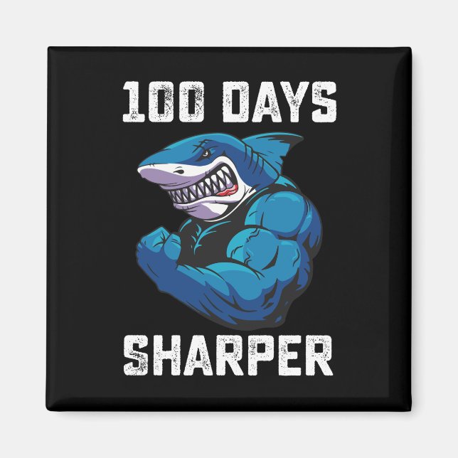 Aimant Requin plus tranchant de 100 jours Gymnase de la 1 (Devant)