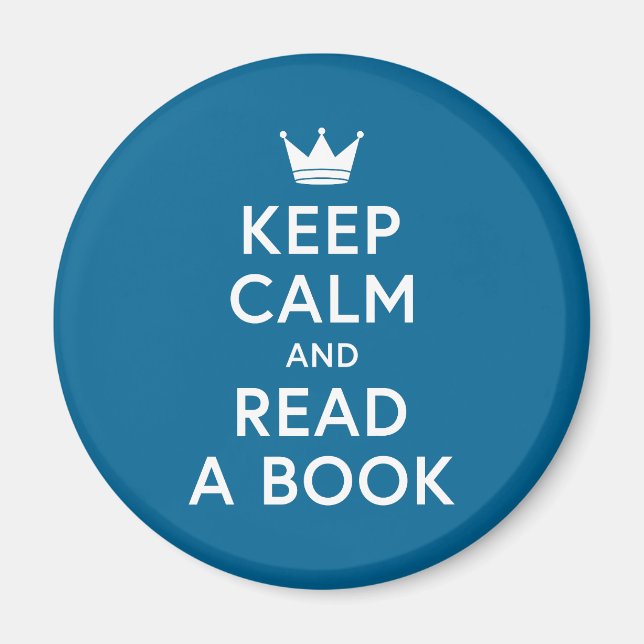 Aimant Réservations couleur comestibles Conserver le calm (Devant)