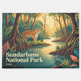 Aimant Réserve de tigre du parc national des Sundarbans I