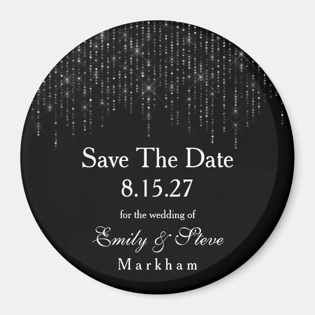 Aimant Réservez la date  (Devant)