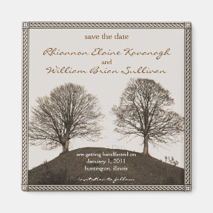 Aimant Réservez la date