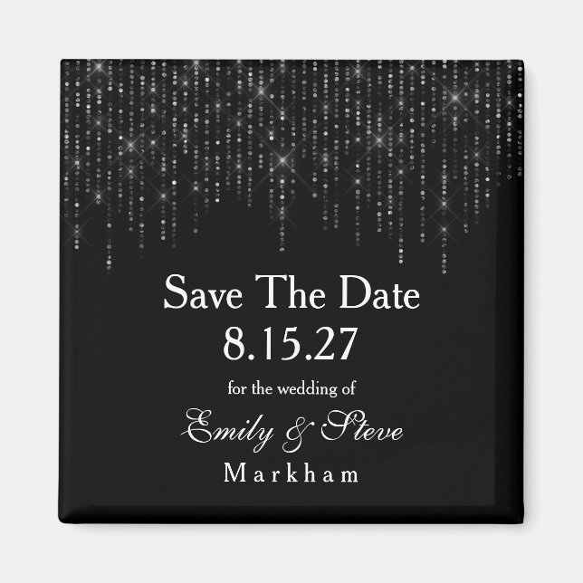 Aimant Réservez la date  (Devant)