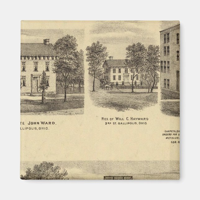 Aimant Résidence du Dr Joseph Shallcross (Devant)