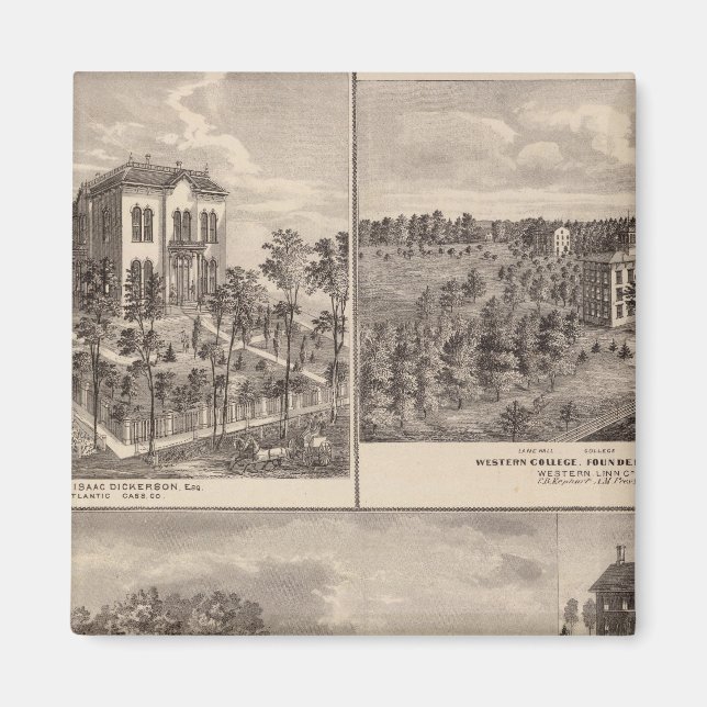 Aimant Résidence et Western College à Marshalltown (Devant)