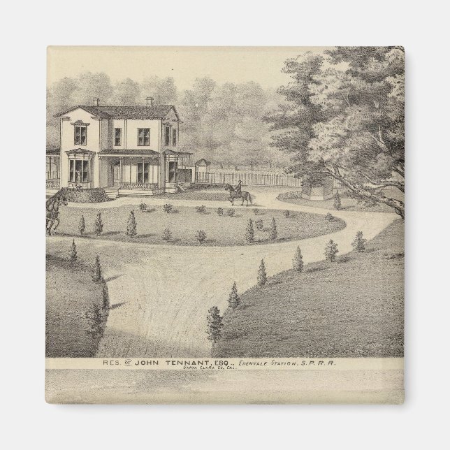 Aimant Résidences de Tennant, Weldon (Devant)