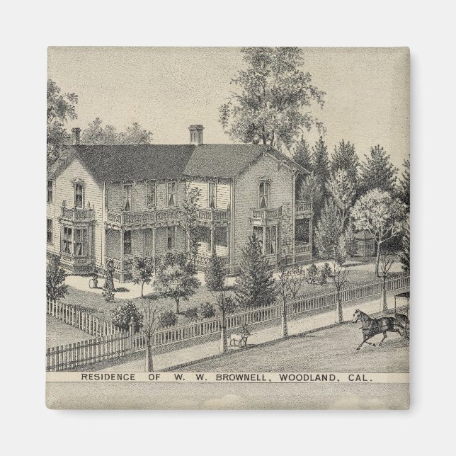 Aimant Résidences de Woodland (Devant)