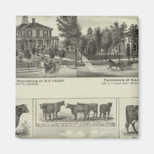 Aimant Résidences et ferme Stock, Wichita, Kansas