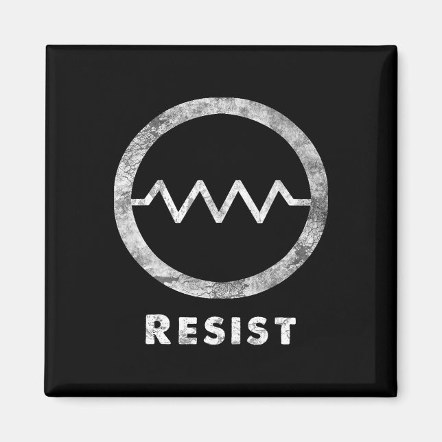 Aimant Résistance électrique Résiste Funny Protes de rési (Devant)