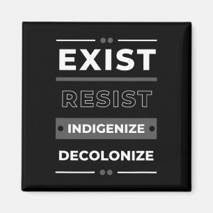 Aimant Résister à la décolonisation indigène