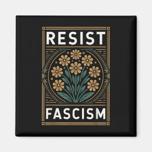 Aimant Résister à la protestation contre le fascisme Trum