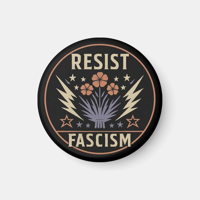 AIMANT RÉSISTER AU FASCISME (Devant)