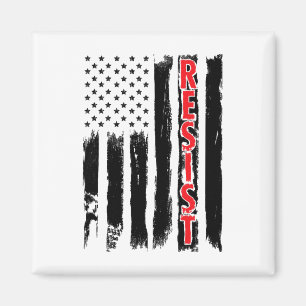 Aimant Résister aux Tee - shirts de Trump - Résistance am