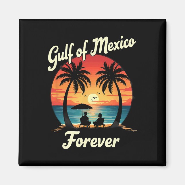 Aimant Résistez À Trump Gulf Of Mexico Forever 2 (Devant)