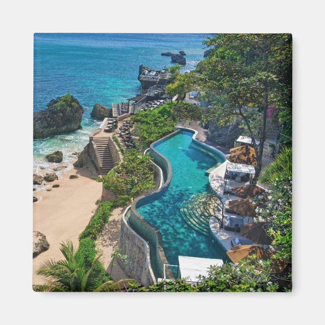 Aimant Resort View Bali Magnetic Pin (Devant)