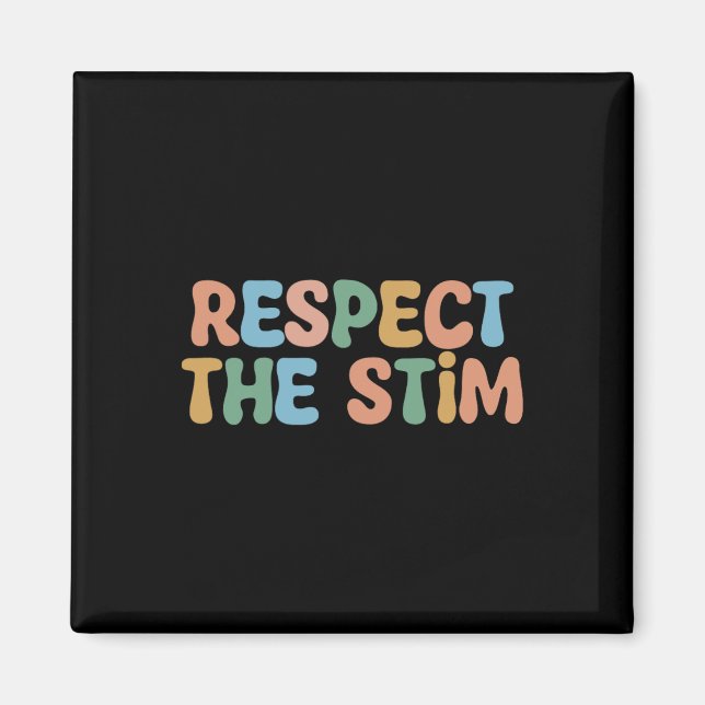 Aimant Respecter le professeur d'éducation spéciale Stim  (Devant)