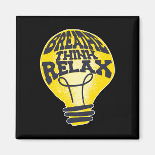 Aimant Respire Pensez Relax National Stress Awareness Mon