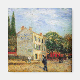 Aimant Restaurant Rispal à Asnieres par Vincent van Gogh