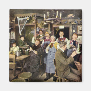 Aimant Restaurant vintage Bar Fête des gens