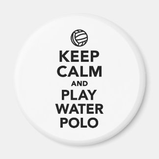 Aimant Restez calme jouer Water Polo