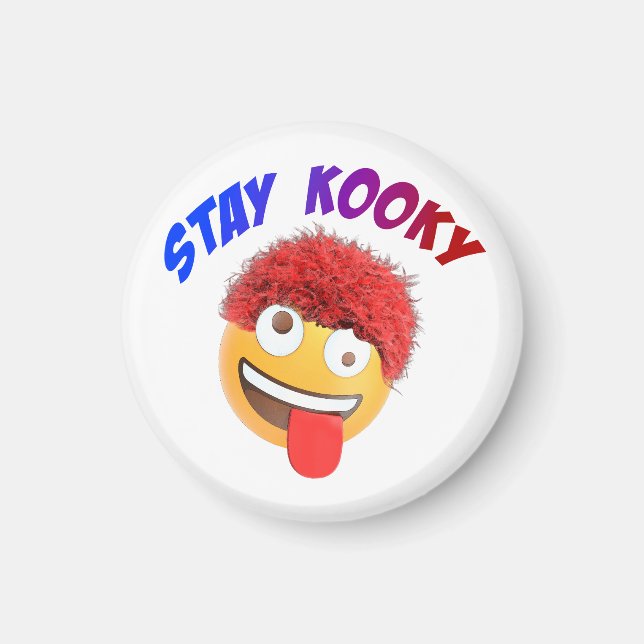 Aimant Restez Kooky (Devant)