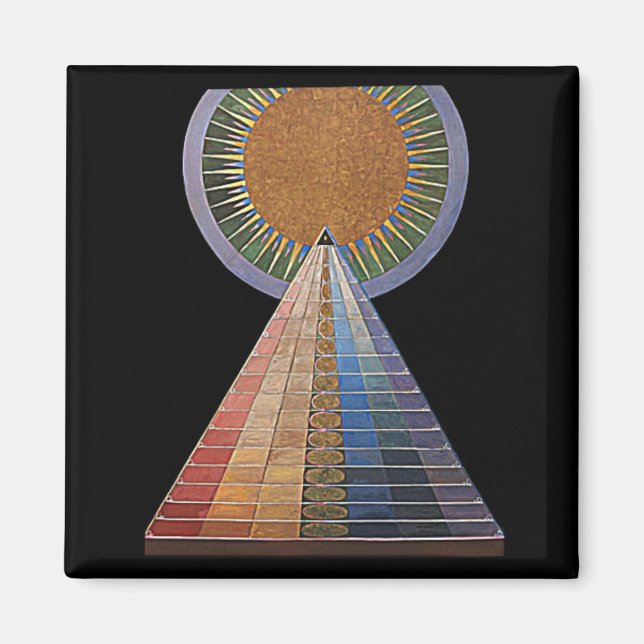 Aimant Retable par Hilma af Klint, Beaux-arts (Devant)