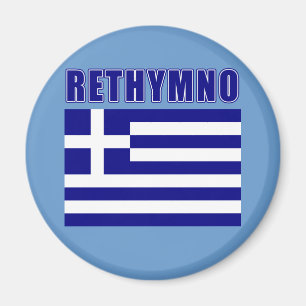 Aimant RETHYMNO Grèce Tshirts, cadeaux