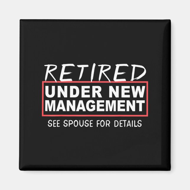Aimant Retired Under New Management See Suse Funny Retire (Devant)
