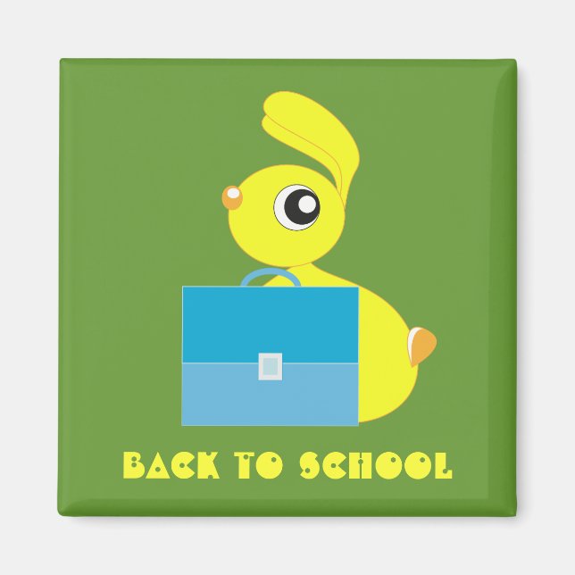Aimant Retour à l'école (Devant)