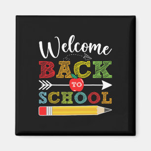 Aimant Retour à l'école Première journée d'école Enseigna