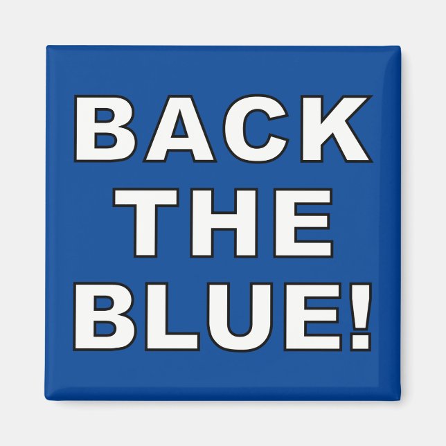 AIMANT RETOUR AU BLEU ! (Devant)
