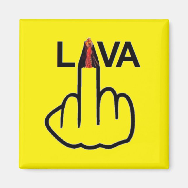 Aimant Retournement de la lave magnétique (Devant)