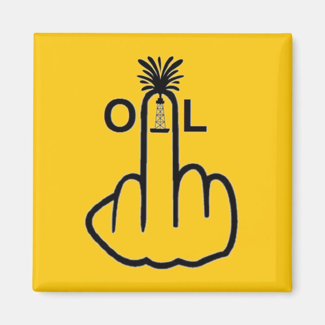 Aimant Retournement de l'huile d'aimant (Devant)