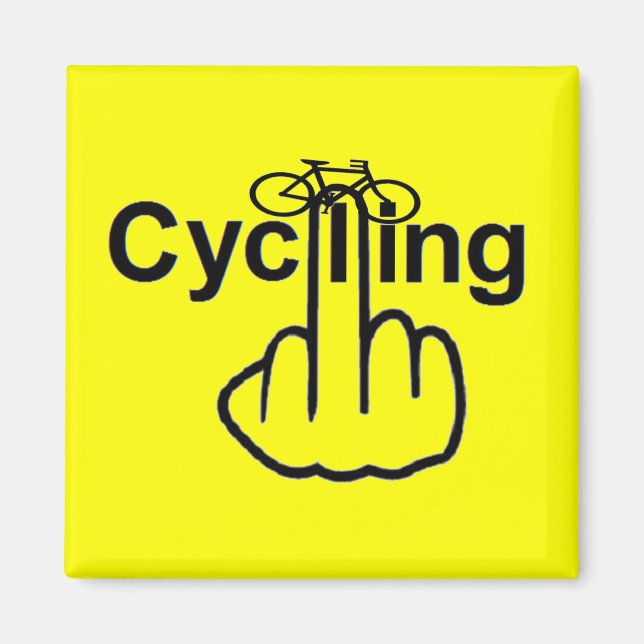 Aimant Retourner à vélo magnétique (Devant)