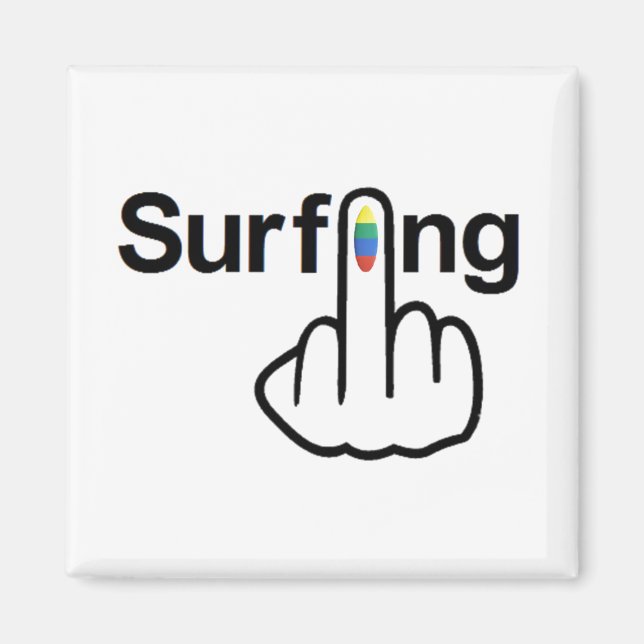 Aimant Retourner de surf magnétique (Devant)