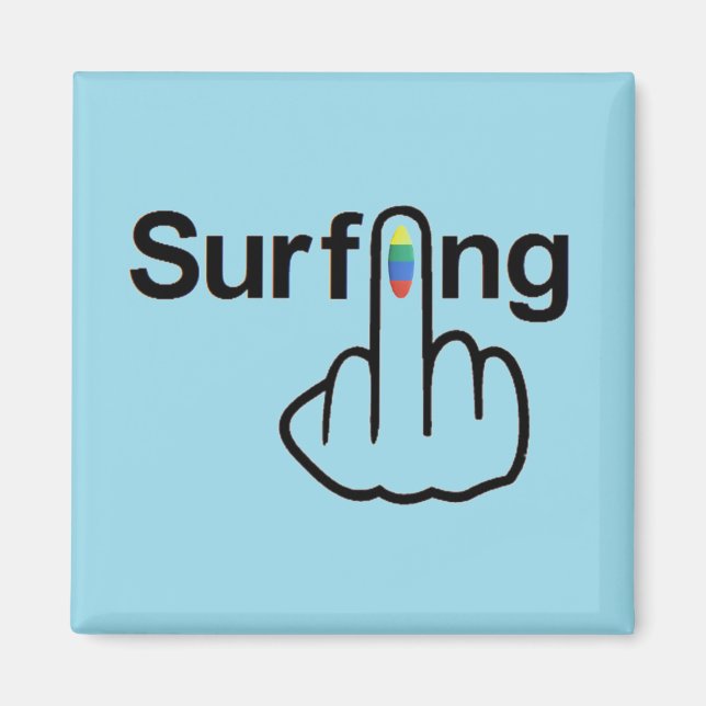 Aimant Retourner de surf magnétique (Devant)