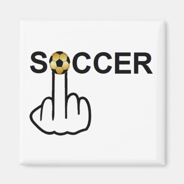 Aimant Retourner du soccer magnétique (Devant)