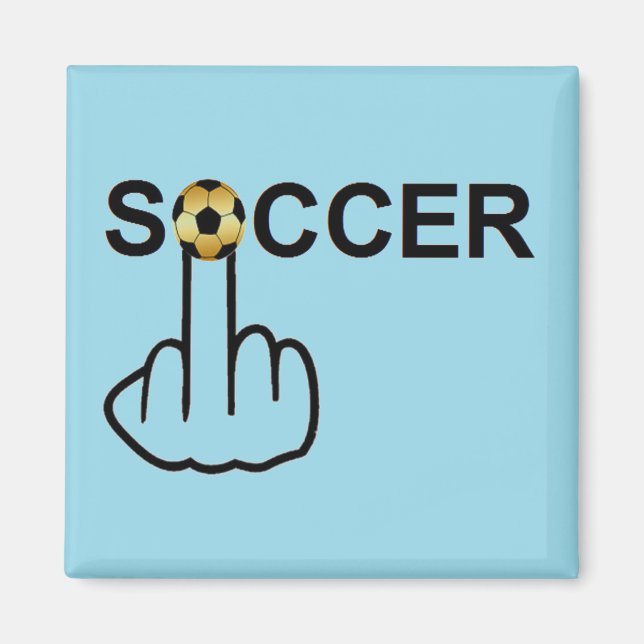 Aimant Retourner du soccer magnétique (Devant)