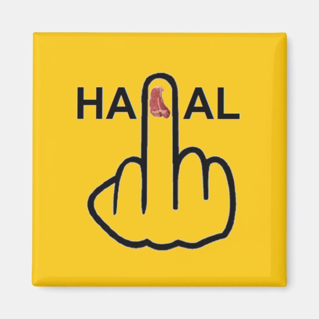 Aimant Retourner halal magnétique (Devant)