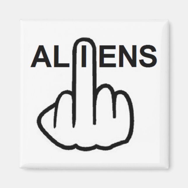 Aimant Retourner les Aliens magnétiques (Devant)