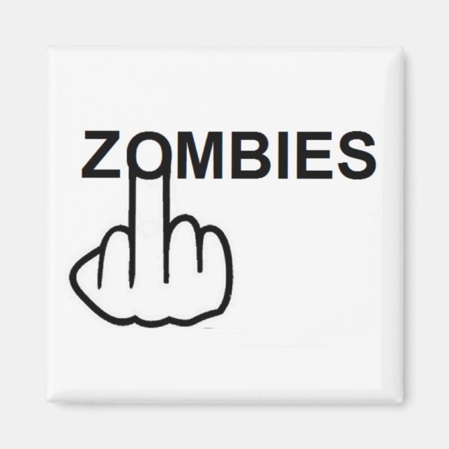 Aimant Retourner les zombies magnétiques (Devant)