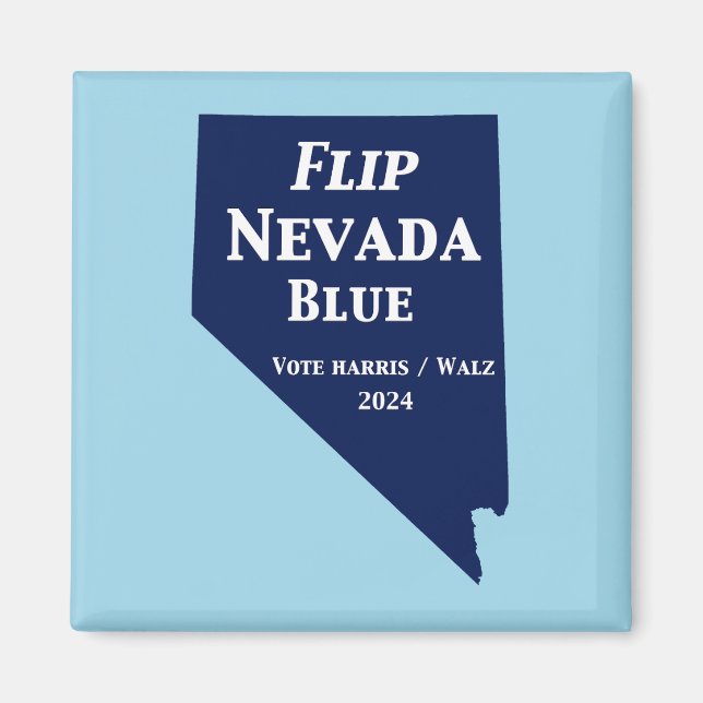 Aimant Retourner Nevada Blue en 2024 (Devant)