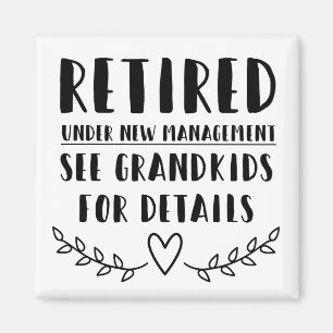 Aimant Retraité Sous Nouvelle Gestion