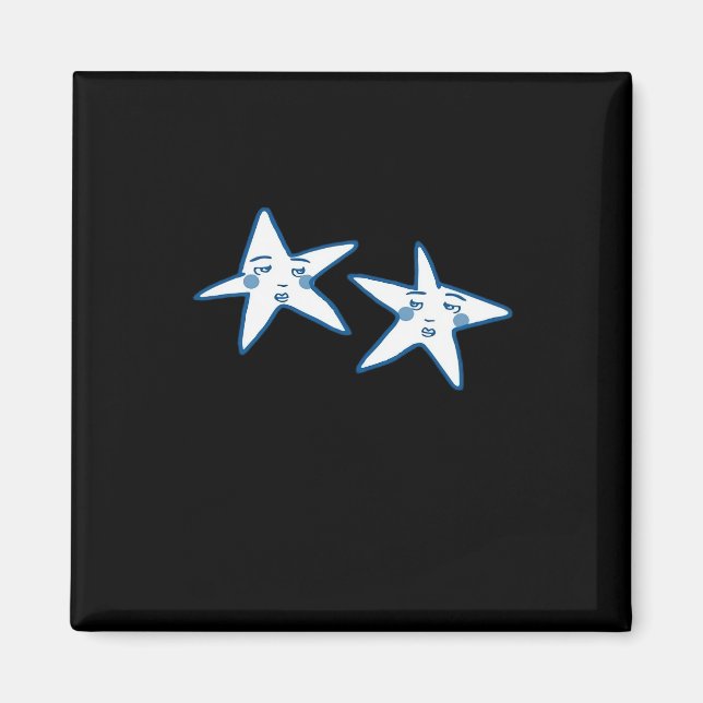 Aimant Retro 90s Whimsigoth esthétique (Devant)