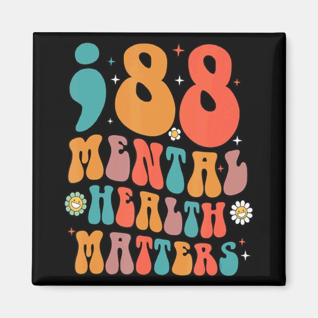 Aimant Retro 988 Mental Health S Suicide Prevention  (Devant)